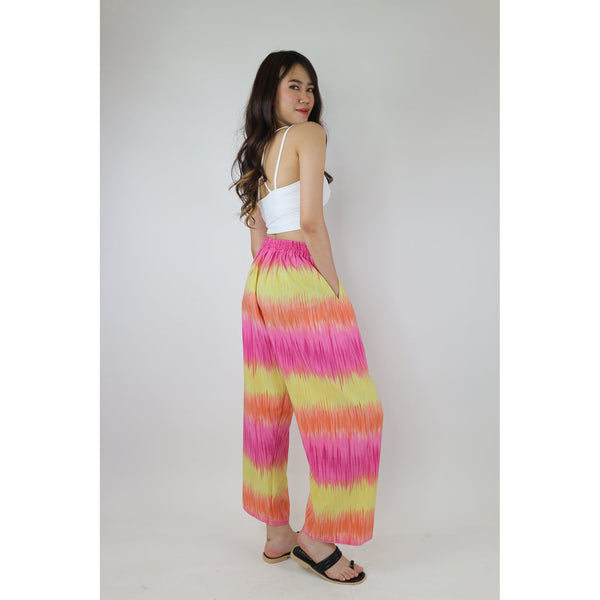 Rainbow Tiedye Women's Lounge Drawstring Pants in Pink PP0216 130130 01