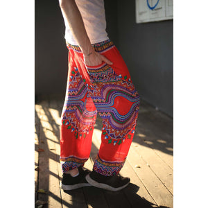 Regue 43 men/women harem pants in Red PP0004 020043 01