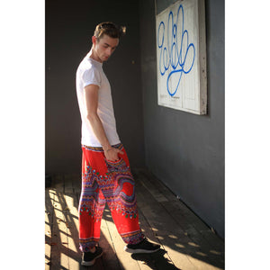 Regue 43 men/women harem pants in Red PP0004 020043 01