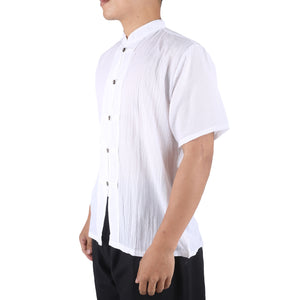 Solid Color Men's T-Shirt in White SH0171 010000 04