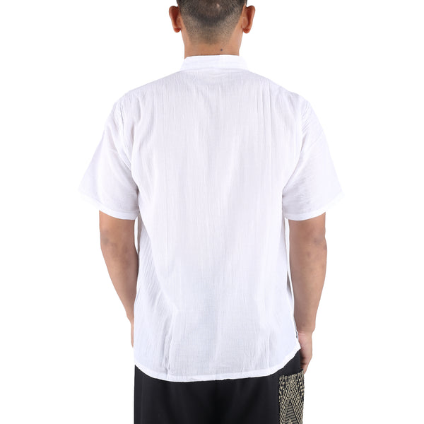 Solid Color Men's T-Shirt in White SH0171 010000 04