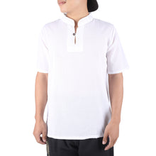 Load image into Gallery viewer, Solid Color Men&#39;s T-Shirt in White SH0172 010000 04