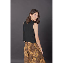 Load image into Gallery viewer, Solid Color Women&#39;s T-Shirt in Black SH0178 070000 10