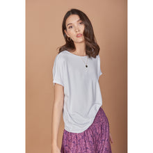 Load image into Gallery viewer, Solid Color Women&#39;s T-Shirt in White SH0181 070000 04
