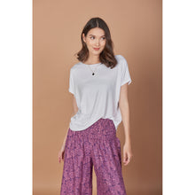 Load image into Gallery viewer, Solid Color Women&#39;s T-Shirt in White SH0181 070000 04