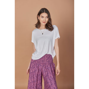 Solid Color Women's T-Shirt in White SH0181 070000 04