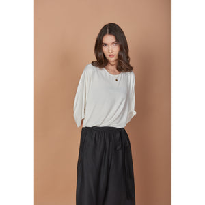 Solid Color Women's T-Shirt in White SH0184 070000 04