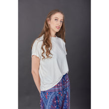 Load image into Gallery viewer, Solid Color Women&#39;s T-Shirt in White SH0185 070000 04