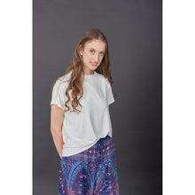 Load image into Gallery viewer, Solid Color Women&#39;s T-Shirt in White SH0185 070000 04