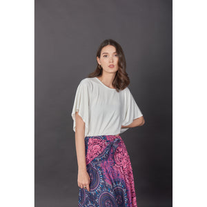 Solid Color Women's T-Shirt in White SH0187 070000 04
