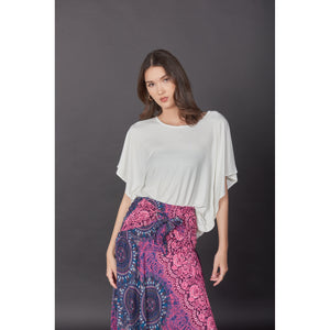 Solid Color Women's T-Shirt in White SH0187 070000 04