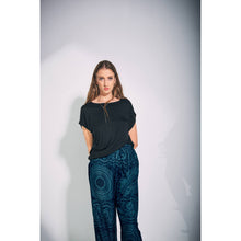 Load image into Gallery viewer, Solid Color Women&#39;s T-Shirt in Black SH0188 070000 10