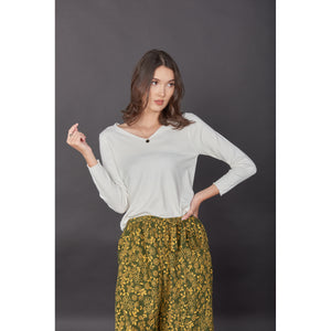 Solid Color Women's T-Shirt in White SH0189 010000 04