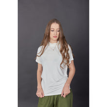 Load image into Gallery viewer, Solid Color Women&#39;s T-Shirt in White SH0190 070000 04