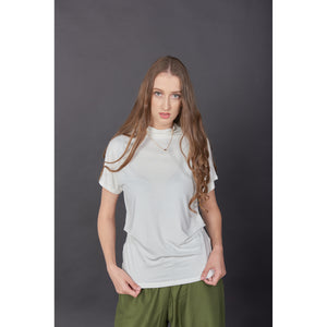 Solid Color Women's T-Shirt in White SH0190 070000 04