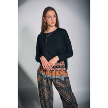 Load image into Gallery viewer, Solid Color Women&#39;s T-Shirt in Black SH0191 070000 10