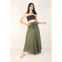 Load image into Gallery viewer, Solid Color Women&#39;s Bohemian Skirt in Olive SK0033 020000 13