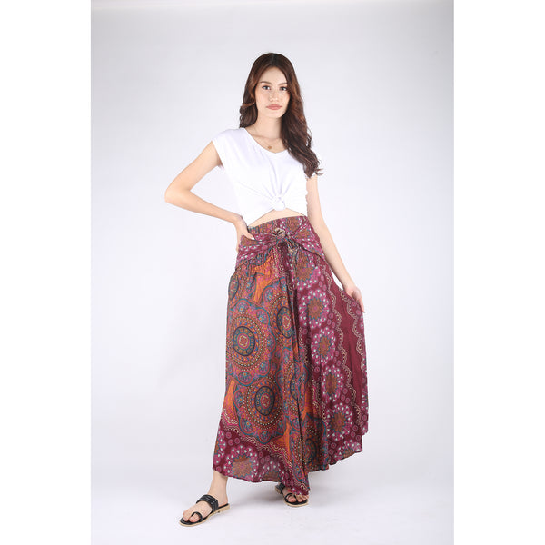 Mandala Women's Bohemian Skirt in Red SK0033 020114 06