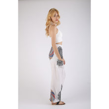 Load image into Gallery viewer, Simple mandala 165 women harem pants in White PP0004 020165 02