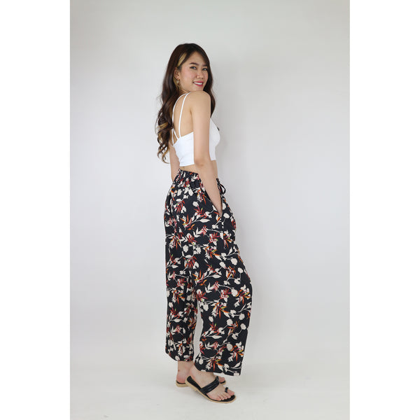 Snowdrop Women's Lounge Drawstring Pants in Black PP0216 130009 01