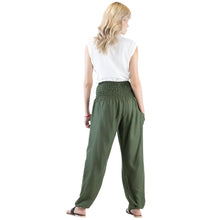 Load image into Gallery viewer, Solid Color Women Harem Pants in Olive PP0004 020000 13