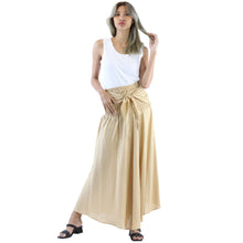 Load image into Gallery viewer, Solid Color Women&#39;s Bohemian Skirt in Cream SK0033 020000 19