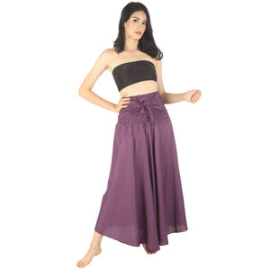 Solid Color Women's Bohemian Skirt in Purple SK0033 020000 06