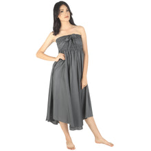 Load image into Gallery viewer, Solid Color Women&#39;s Bohemian Skirt in Top Gray SK0033 020000 01