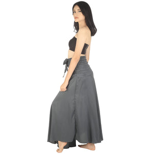 Solid Color Women's Bohemian Skirt in Top Gray SK0033 020000 01