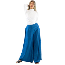 Load image into Gallery viewer, Solid Color Women&#39;s Palazzo Pants in Aqua PP0304 020000 09