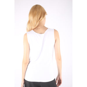 Solid Color Women's T-Shirt in White SH0205 070000 04