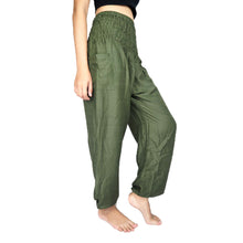 Load image into Gallery viewer, Solid Color Women Harem Pants in Olive PP0004 020000 13