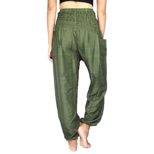 Solid Color Women Harem Pants in Olive PP0004 020000 13