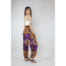 Load image into Gallery viewer, Sunflower Mandala Women&#39;s Harem Pants in Purple PP0004 020236 02