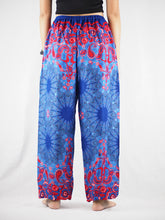 Load image into Gallery viewer, Sunflower Unisex Drawstring Genie Pants in Navy PP0110 020054 01