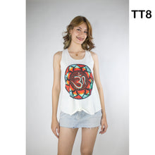 Load image into Gallery viewer, Graphic Print Women&#39;s Tank Tops in Cream LI0001 000001 00