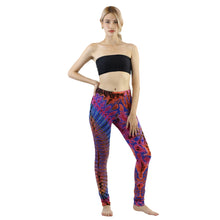 Load image into Gallery viewer, Tie Dye Leggings Spandex in Pink Navy Orange PP0154 079000 14