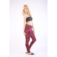 Load image into Gallery viewer, Tie Dye Leggings Spandex in Red Navy PP0154 079000 13