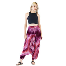 Load image into Gallery viewer, Tie Dye Lover Aladdin Drop Crotch Pants in Pink PP0056 020258 02