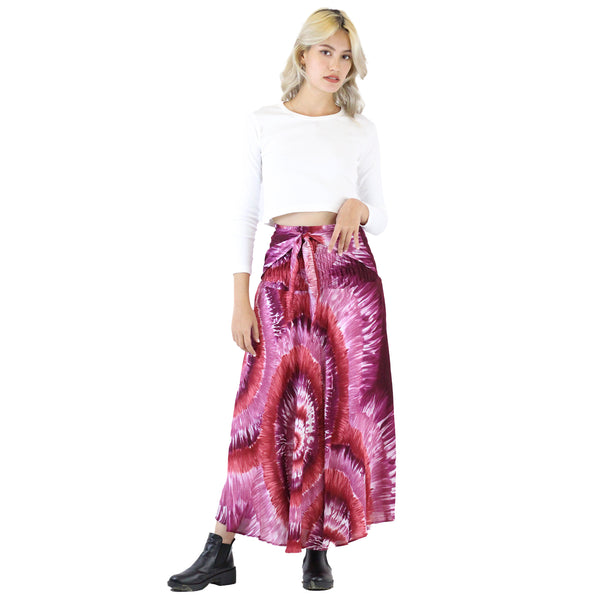 Tie Dye Lover Women's Bohemian Skirt in Pink SK0033 020258 02