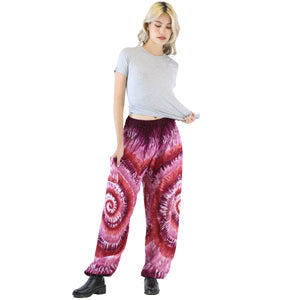 Tie Dye Lover Women's Harem Pants in Pink PP0004 020258 02