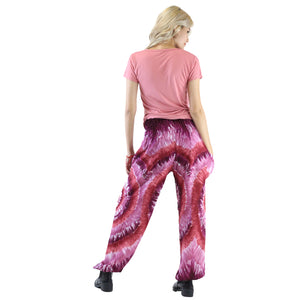 Tie Dye Lover Women's Harem Pants in Pink PP0004 020258 02