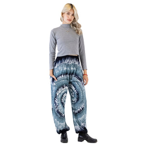 Gray Long Sleeve and Tie dye harem Pants