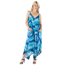 Load image into Gallery viewer, Tie Dye Lover Women&#39;s Jumpsuit in Light Blue JP0069 020258 03