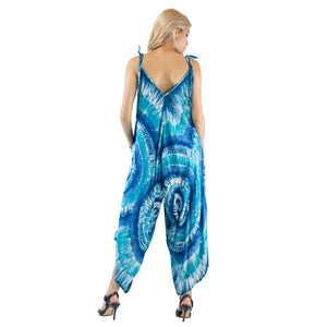 Tie Dye Lover Women's Jumpsuit in Light Blue JP0069 020258 03