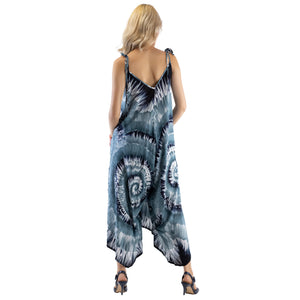 Tie Dye Lover Women's Jumpsuit in White JP0069 020258 01
