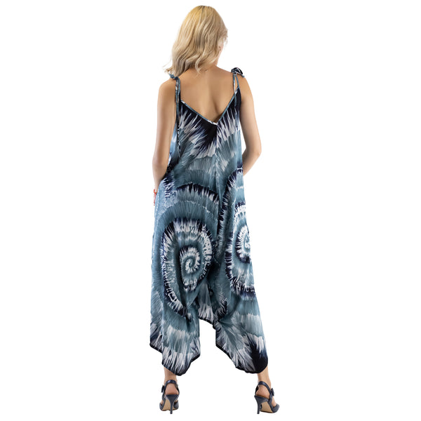 Tie Dye Lover Women's Jumpsuit in White JP0069 020258 01