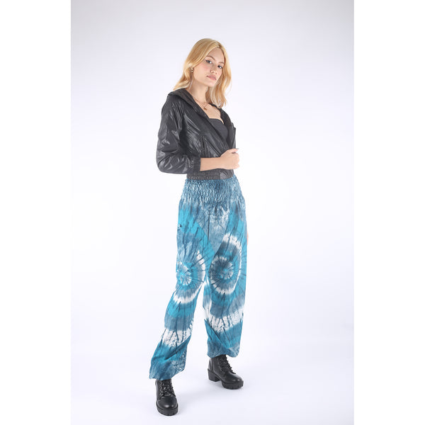 Tie dye  Women's Harem Pants in Green PP0004 020244 02