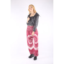 Load image into Gallery viewer, Tie dye  Women&#39;s Harem Pants in Red PP0004 020244 03