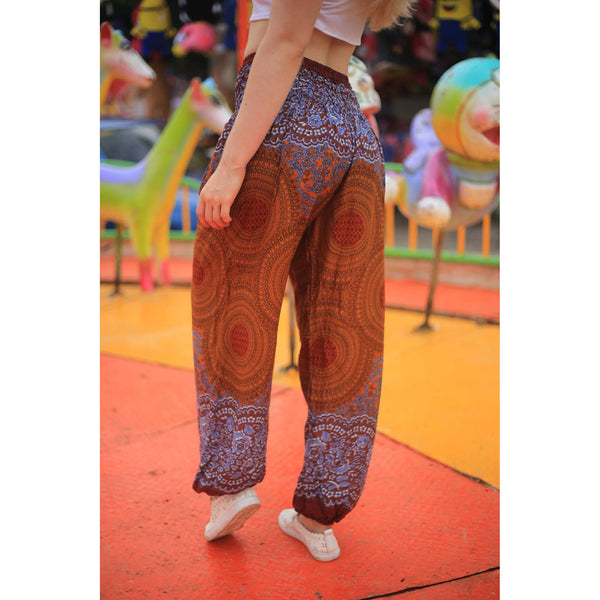 Princess Mandala Women Harem Pants in Mustard PP0004 020030 04